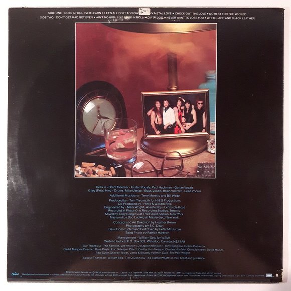 Helix - No Rest For The Wicked - Vinyl LP Record - Picture 2 of 4